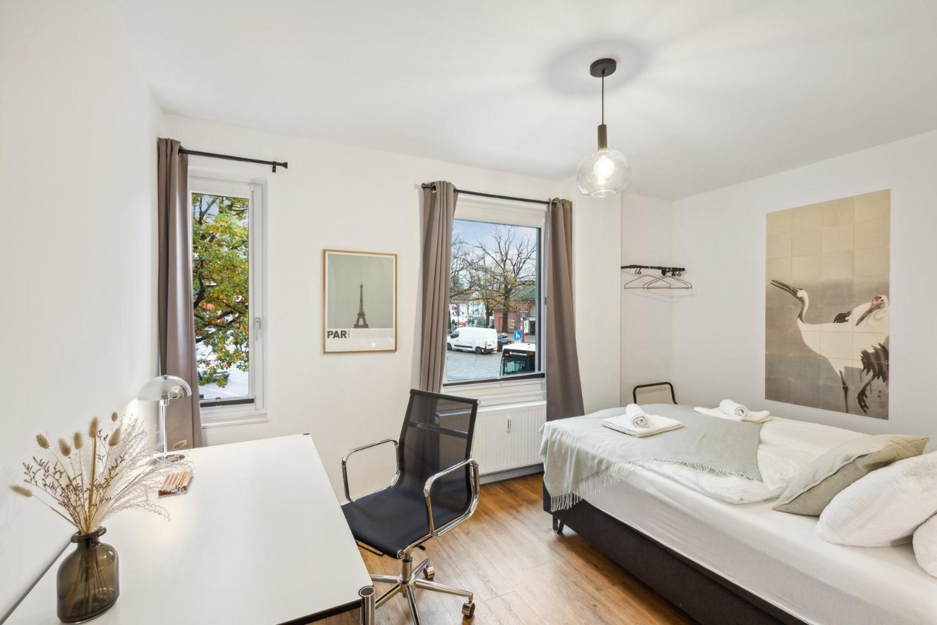 Business Kranich: 3 Zimmer, Infrastrukturlage Hh Langenhorn, Naehe Airport *