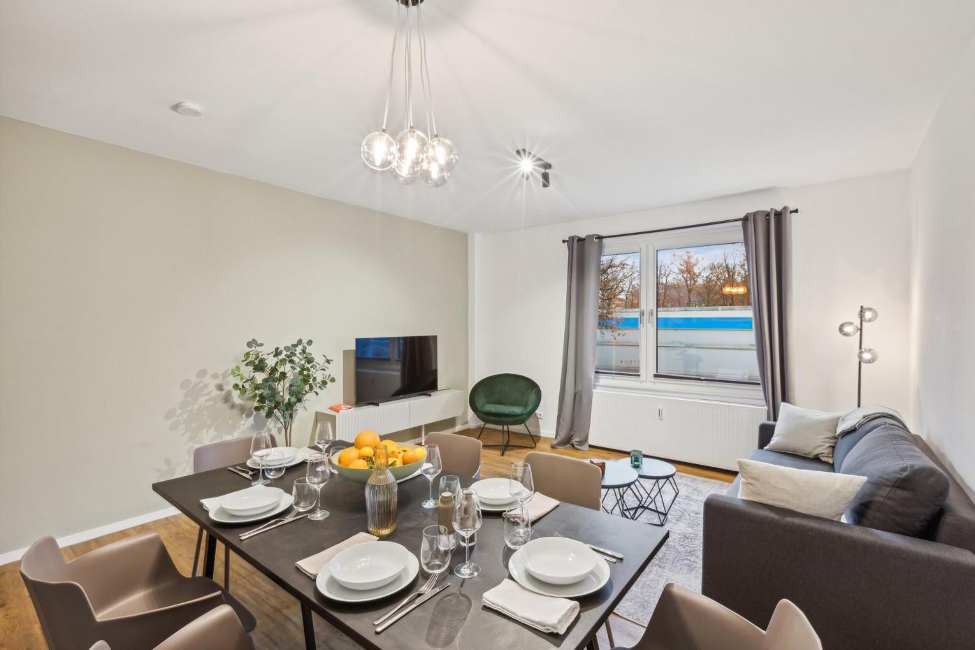 Business Kranich: 3 Zimmer, Infrastrukturlage Hh Langenhorn, Naehe Airport Appartement Hambourg